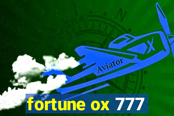 fortune ox 777